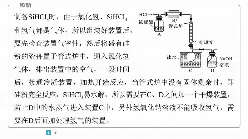 第一篇　主题五　综合大题题型研究(Ⅰ)——化学实验　类型1　以无机物制备为主线的综合实验-2024年高考化学二轮复习课件05