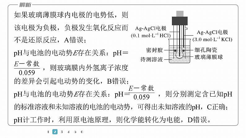 第一篇　主题八　选择题16　两类电化学模型的理解与应用-2024年高考化学二轮复习课件07