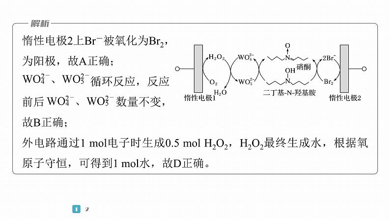 第一篇　主题八　选择题18　含“协同反应”电化学装置的分析与判断-2024年高考化学二轮复习课件04