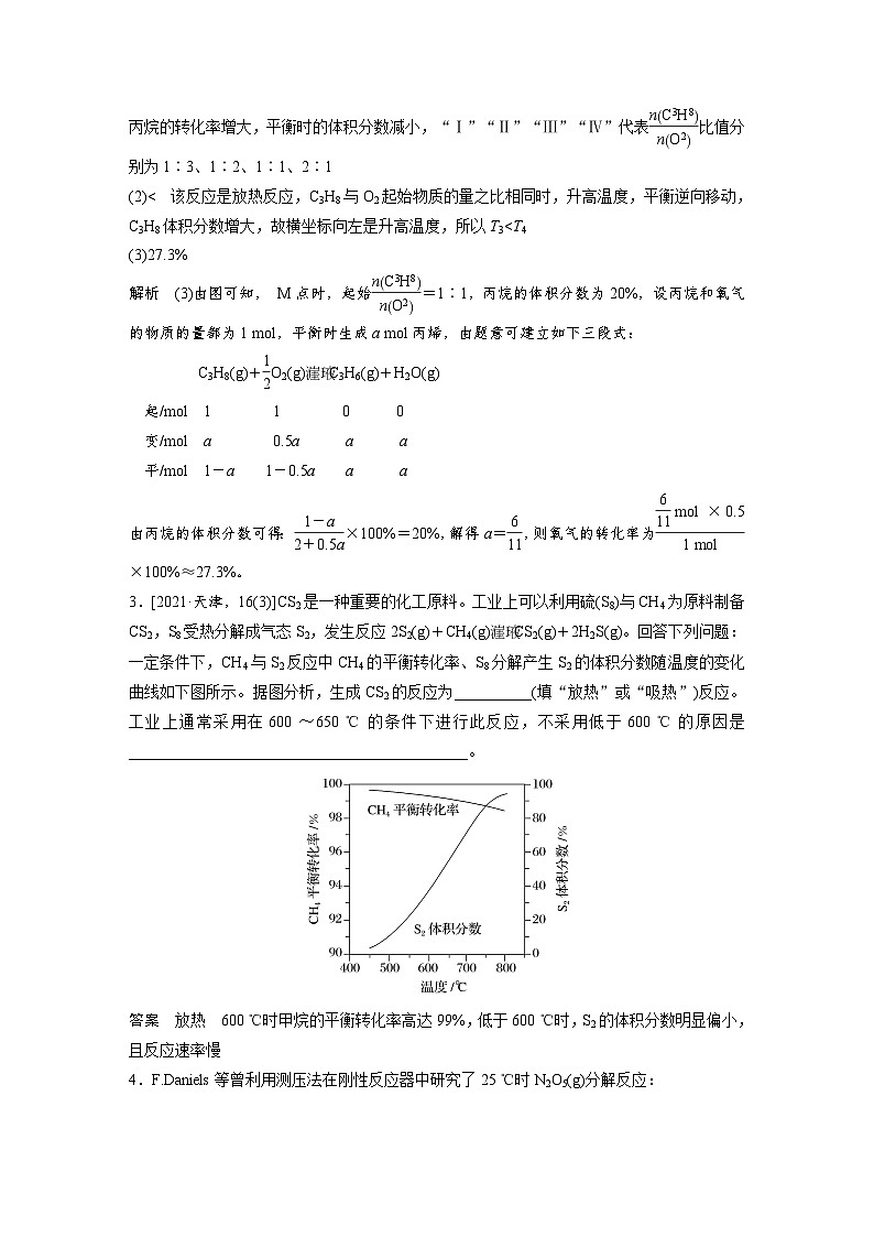 第一篇　主题九　热点题空17　化学反应速率与化学平衡文字说理题-2024年高考化学二轮复习课件03