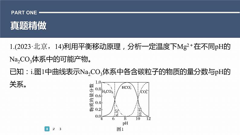 第一篇　主题十　选择题26　多类型曲线图像的综合分析-2024年高考化学二轮复习课件03