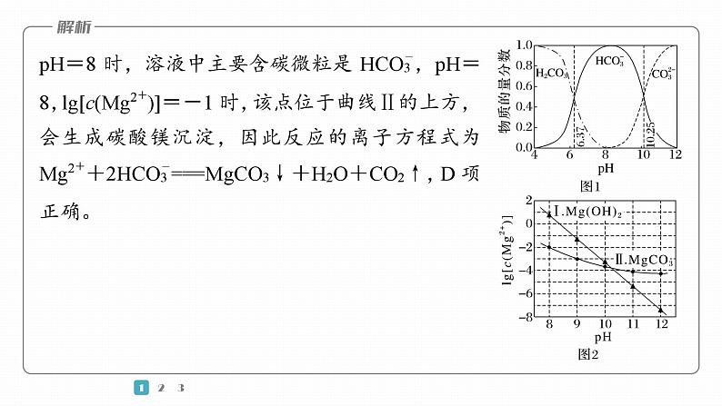 第一篇　主题十　选择题26　多类型曲线图像的综合分析-2024年高考化学二轮复习课件07