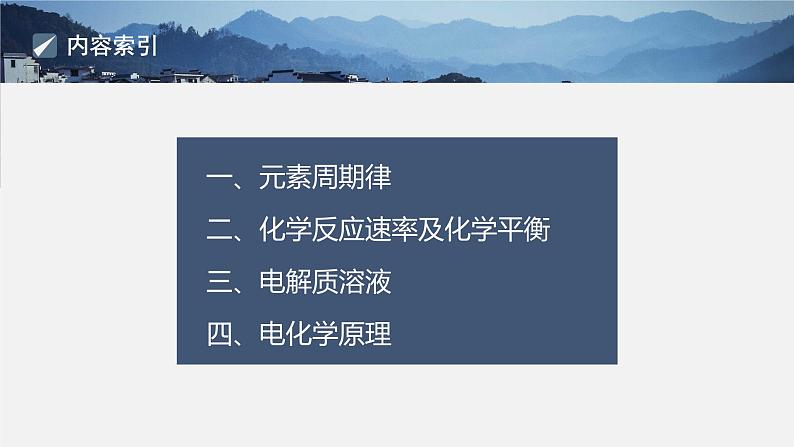 第二篇　专题二　重温理论体系框架-2024年高考化学二轮复习课件02