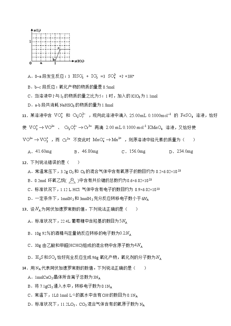 高三化学二轮复习专项训练：化学综合计算03