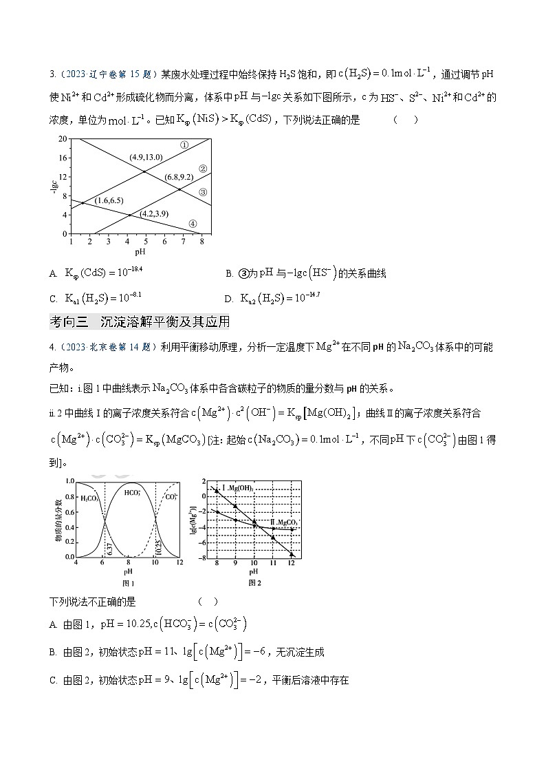 【题源解密】专题09  水溶液中的离子平衡-2024高考化学题源解密（全国通用）03