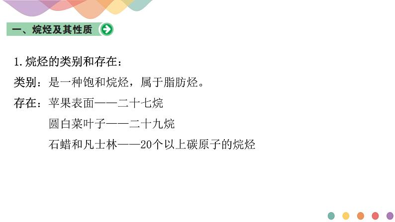 高中化学1.3.1 烷烃及其性质、烯烃和炔烃及其性质 课件-鲁科版选择性必修3（共37）课件+教学设计+学案03