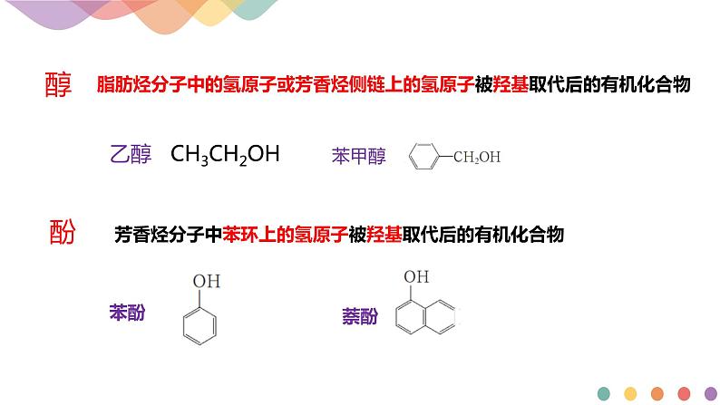 高中化学2.2.1  醇概述  醇的化学性质   课件—鲁科版选择性必修3（共23页PPT）课件+教学设计+学案04