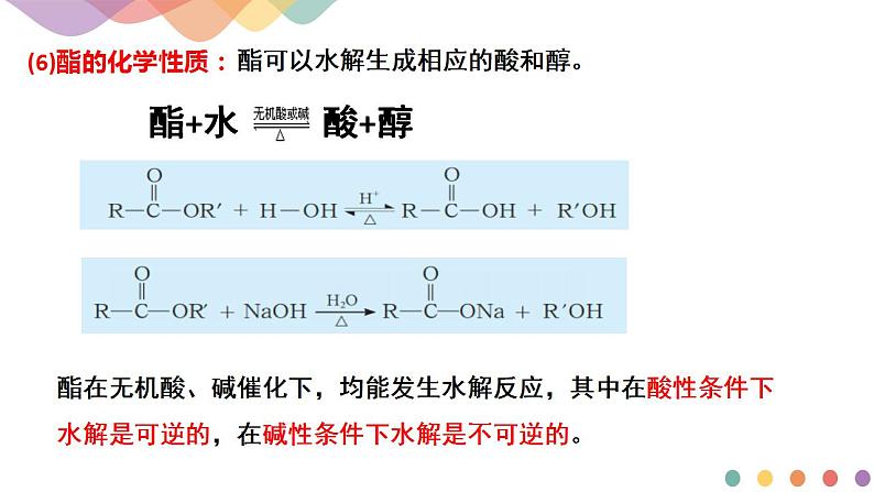 高中化学2.4.2  羧酸衍生物   课件—鲁科版选择性必修3（共21）课件+教学设计+学案08