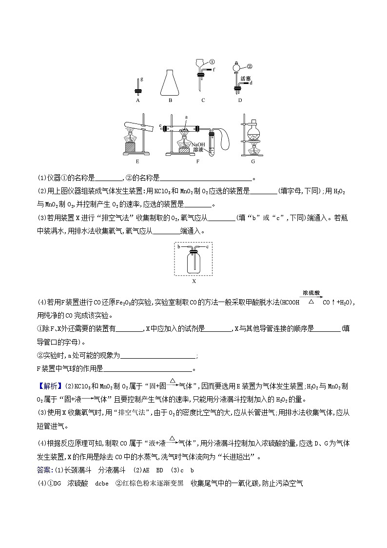 2022版高考化学一轮复习 课时分层提升练课时分层提升练30 化学实验的常用仪器和基本操作第3页