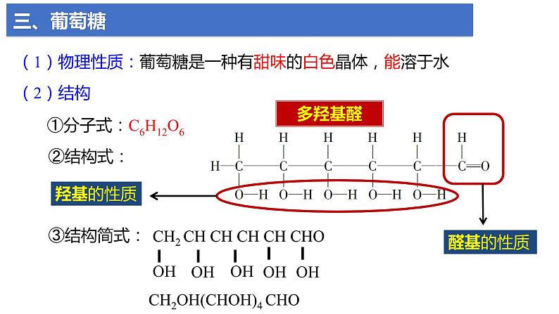 7.4.1 糖类  课件  2023-2024学年高一下学期化学人教版（2019）必修第二册第6页