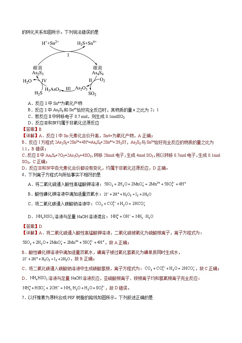 2024年高考押题预测卷—化学（新七省高考“15+4”）（全解全析）第3页