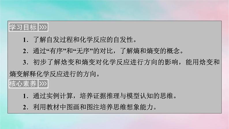 2025版新教材高中化学第2章化学反应速率与化学平衡第3节化学反应的方向课件新人教版选择性必修1第2页