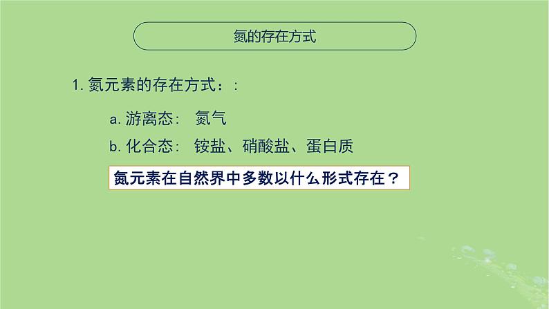 2024年同步备课高中化学7.1.1氮的固定课件苏教版必修第二册第4页