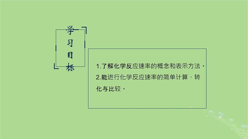 2024年同步备课高中化学6.1.1化学反应速率课件苏教版必修第二册第4页