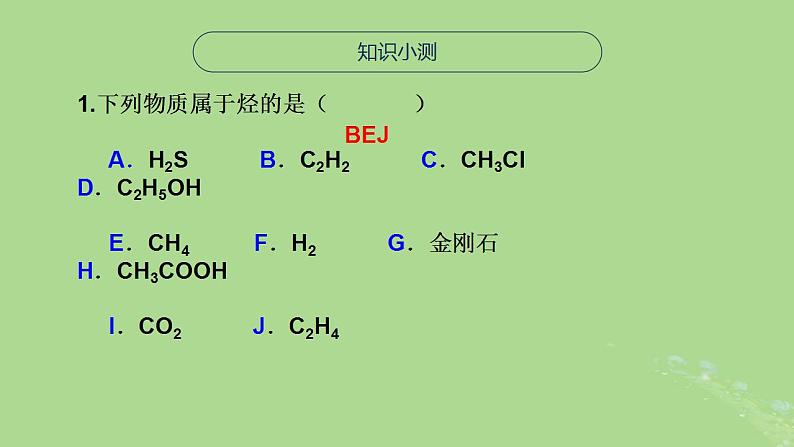 2024年同步备课高中化学8.1.1烷烃与同系物课件苏教版必修第二册05