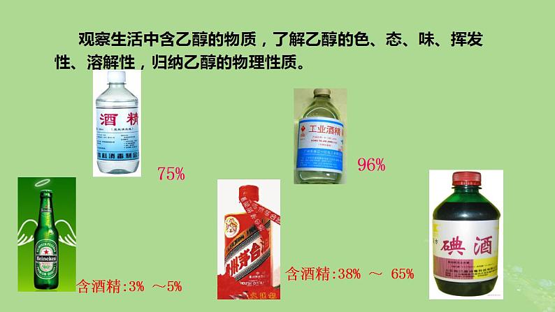 2024年同步备课高中化学8.2.1乙醇课件苏教版必修第二册第3页