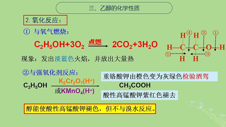 2024年同步备课高中化学8.2.1乙醇课件苏教版必修第二册第8页