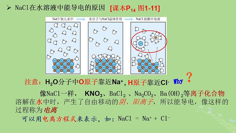 2024年同步备课高中化学1.2.1酸碱盐在水溶液中的电离课件新人教版必修第一册第6页