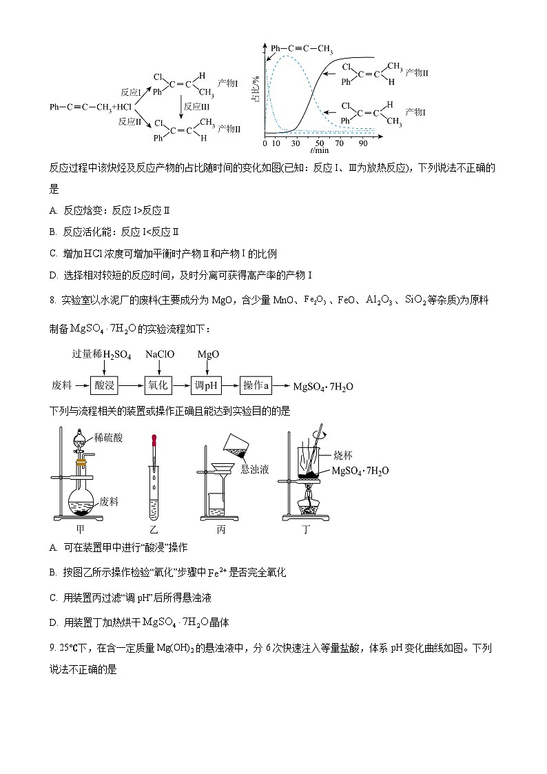 2024届南昌市第十九中学高三下学期模拟预测化学试题（原卷版+解析版）03
