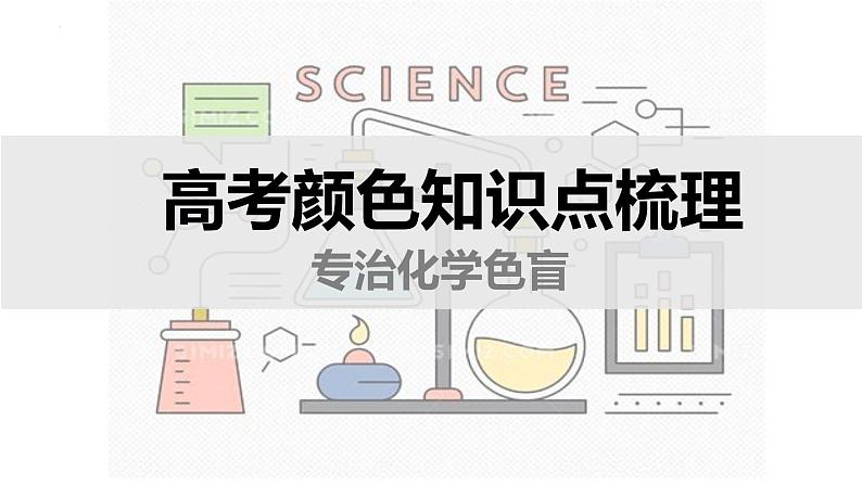 2024届高三总复习：高中化学常见物质颜色总梳理 教学课件第1页