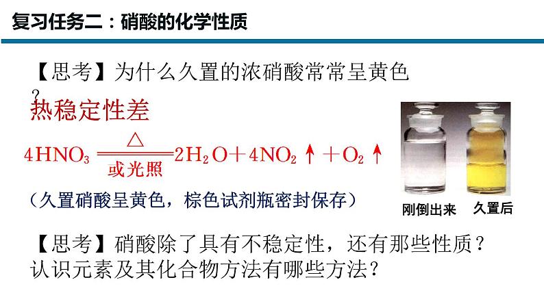 2023-2024学年高中化学一轮复习《硝酸》 课件（18页PPT）第5页