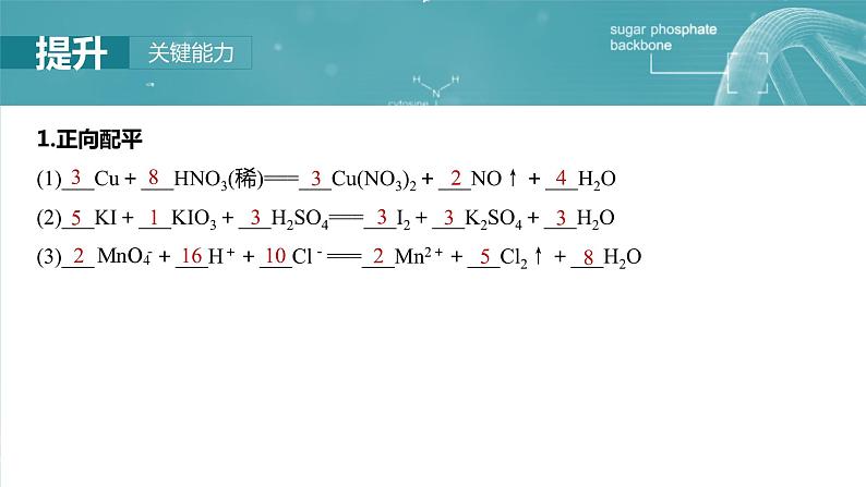 大单元一　第一章　第四讲　氧化还原反应方程式的配平及计算-备战2025年高考化学大一轮复习课件（人教版）07