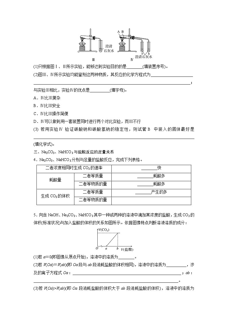 大单元二　第四章　第十一讲　碳酸钠和碳酸氢钠　钠及其化合物的相互转化-备战2025年高考化学大一轮复习课件（人教版）03