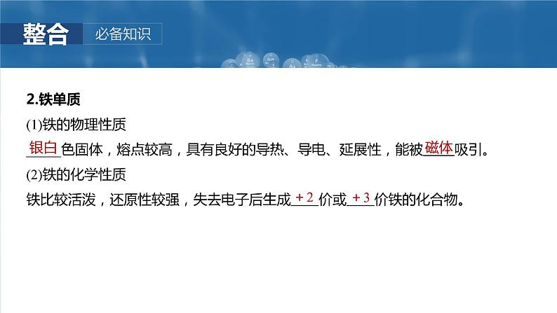 大单元二　第四章　第十二讲　铁及其氧化物和氢氧化物-备战2025年高考化学大一轮复习课件（人教版）06