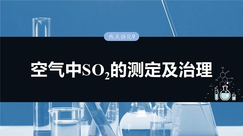 大单元二　第五章　热点强化9　空气中SO2的测定及治理第1页