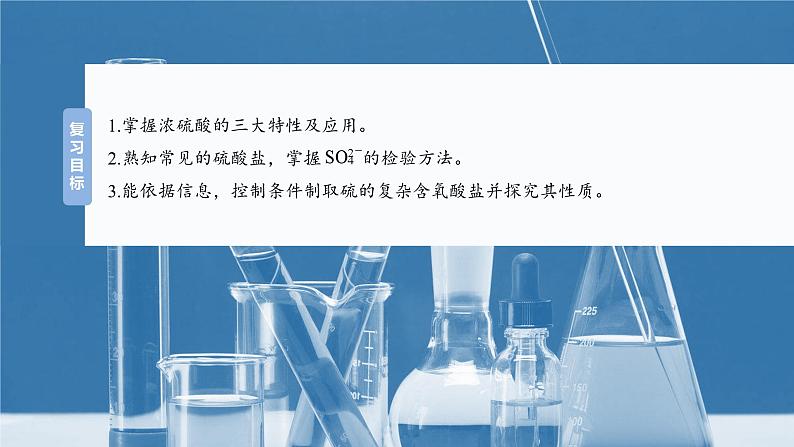 大单元二　第五章　第二十讲　硫酸　硫酸盐-备战2025年高考化学大一轮复习课件（人教版）02