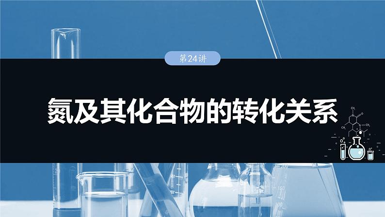 大单元二　第五章　第二十四讲　氮及其化合物的转化关系-备战2025年高考化学大一轮复习课件（人教版）01