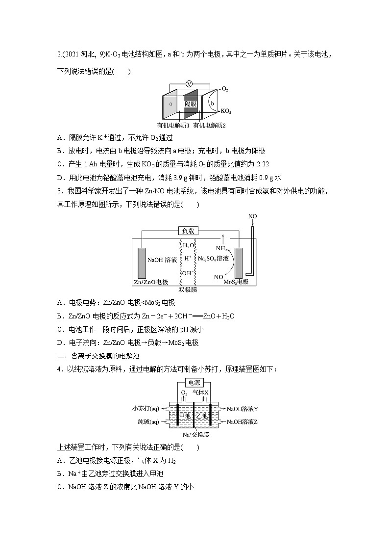 大单元四　第十章　热点强化18　离子交换膜电化学装置-备战2025年高考化学大一轮复习课件（人教版）02