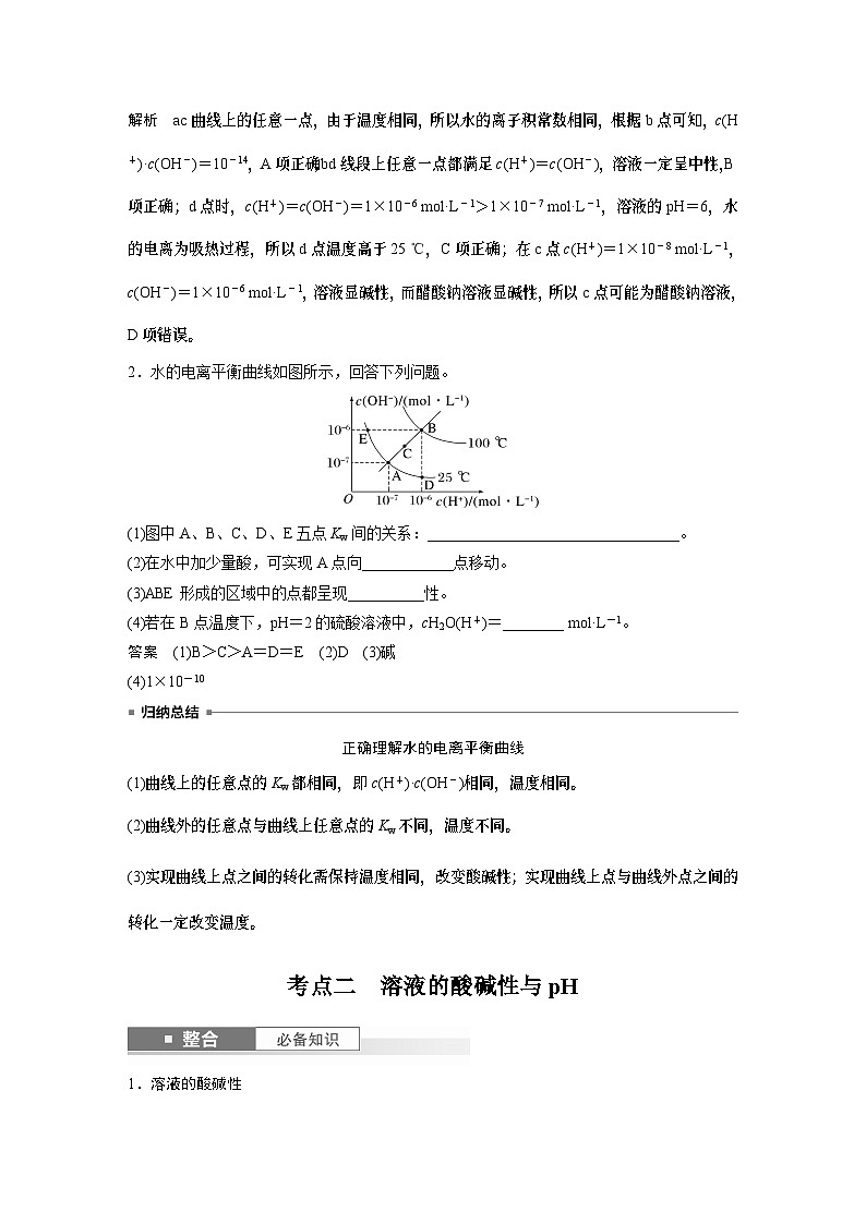 大单元四　第十二章　第52讲　水的电离和溶液的pH-备战2025年高考化学大一轮复习课件（人教版）03