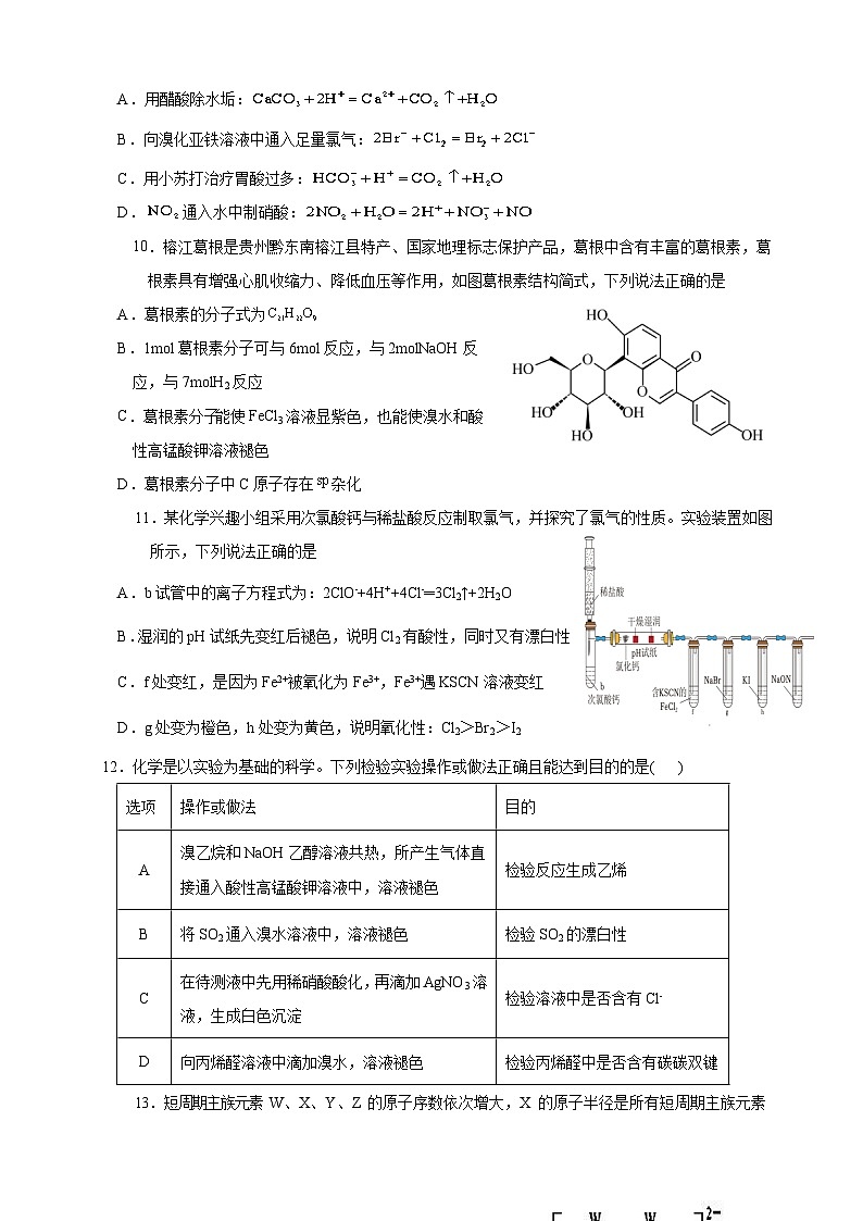 2024届广东省梅州市丰顺县高三下学期模拟试卷（五）化学试题03