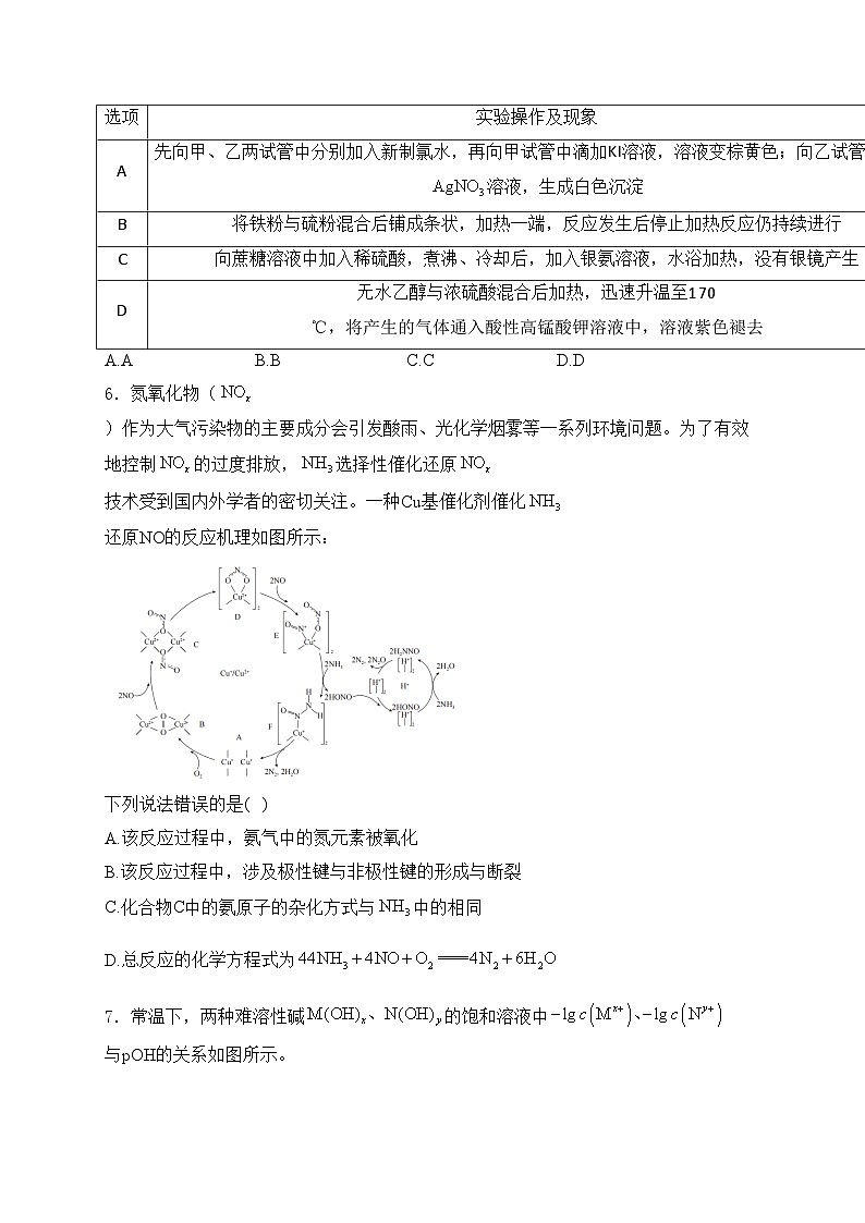 2024届高考理综热点核心卷—新课标版(含答案)第3页
