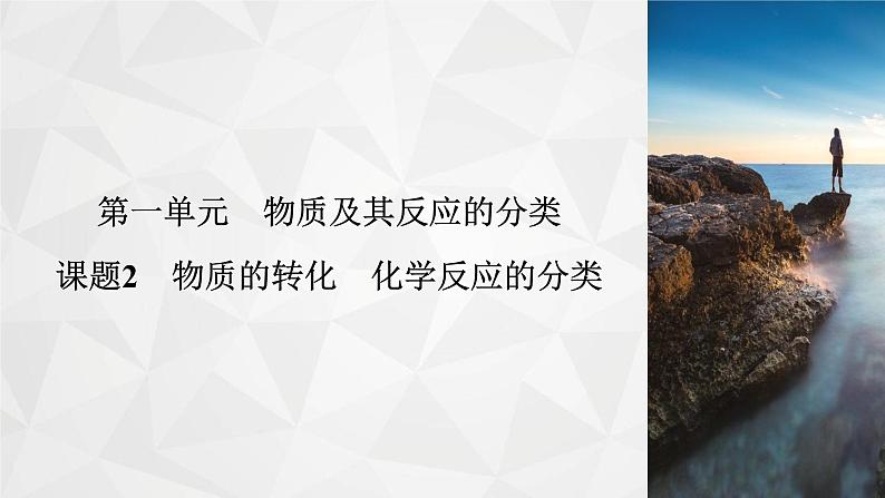 专题1　第1单元　课题2 物质的转化　化学反应的分类 课件第2页