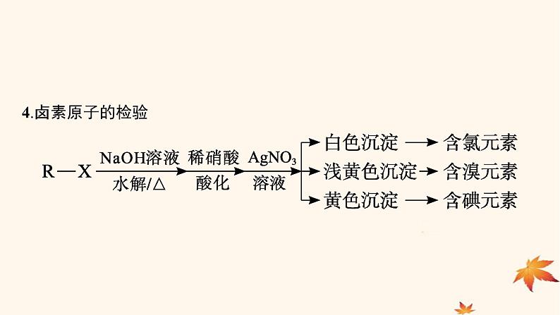 适用于新高考新教材广西专版2025届高考化学一轮总复习第9章有机化学基础第3讲烃的衍生物课件第8页