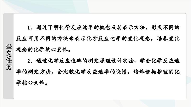 苏教版高中化学选择性必修1化学反应原理专题2第1单元基础课时9化学反应速率的表示方法课件02