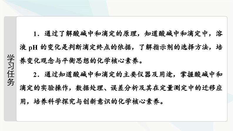 苏教版高中化学选择性必修1化学反应原理专题3第2单元基础课时19酸碱中和滴定课件02