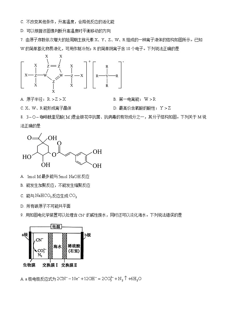 2024届南昌市第十九中学高三下学期模拟预测化学试题（原卷版）第3页