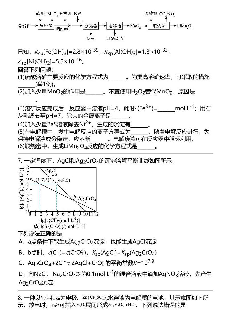 2024高考冲刺化学最热50题 化学反应原理 专题汇总第3页