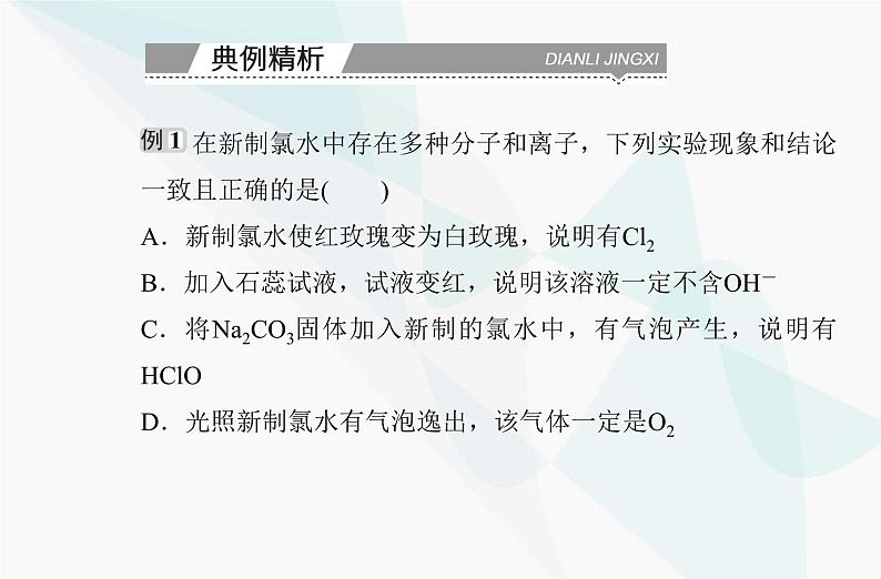 高中化学学业水平合格性考试复习专题二第二节氯及其化合物课件第8页