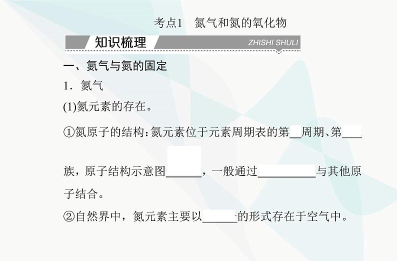 高中化学学业水平合格性考试复习专题五第二节氮及其化合物课件第3页