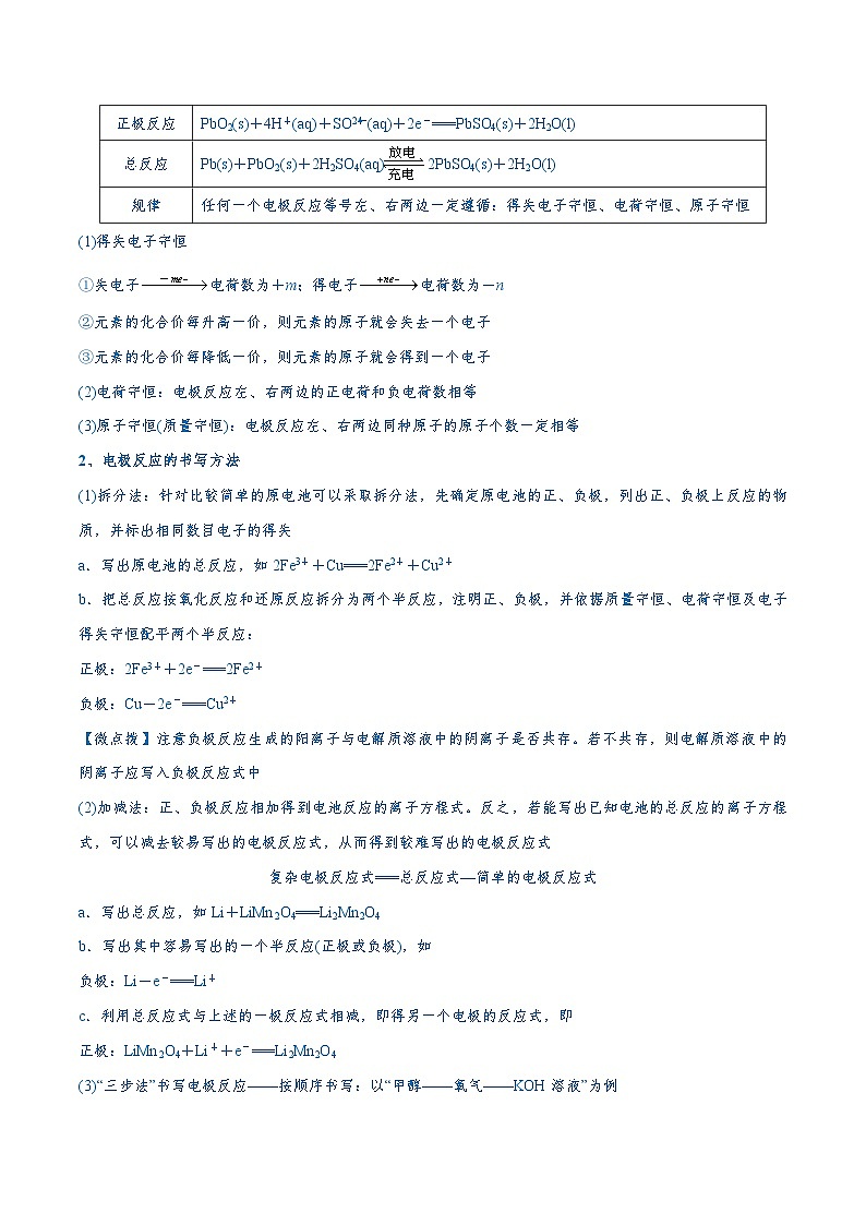 易错11 化学能与电能（9大易错点）-2024年高考化学三轮复习易错题（全国通用）03