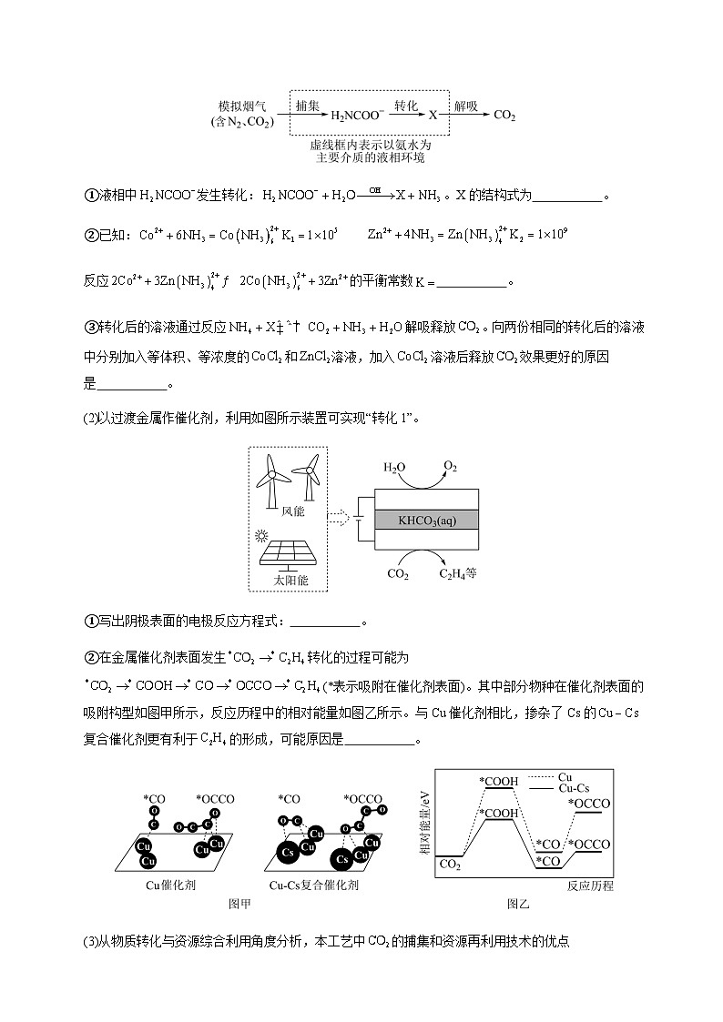 必刷题17 化学反应原理综合题-备战2024年高考化学二轮必刷题（江苏专用）03