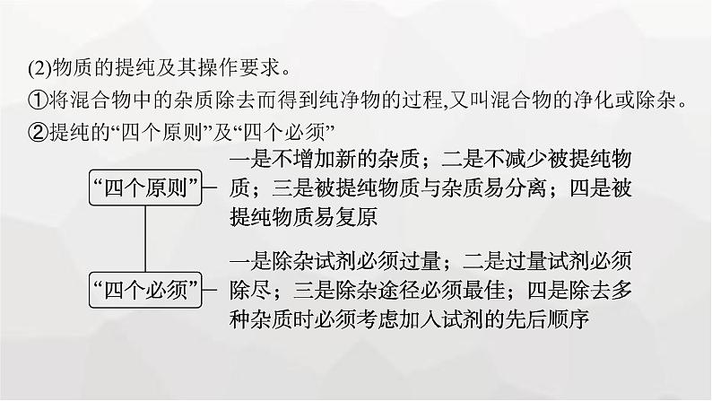 新教材(广西专版)高考化学一轮复习第10章化学实验基础与综合实验探究第2讲物质的分离、提纯与检验课件06