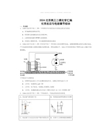 2024北京高三二模化学试题分类汇编：化学反应与电能章节综合