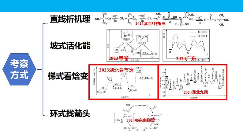 2024届高三化学二轮复习   催化剂的催化反应机理专题课件第8页