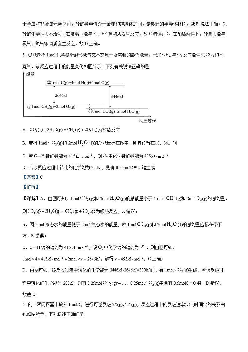 江苏省昆山中学2022-2023学年高一下学期6月期末考试化学试题03