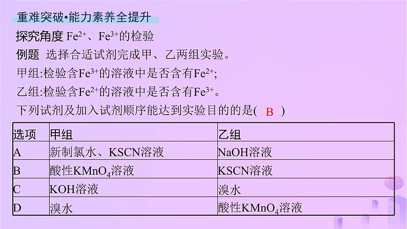 2025年高中化学第2章微项目补铁剂中铁元素的检验__应用配合物进行物质检验课件鲁科版选择性必修208